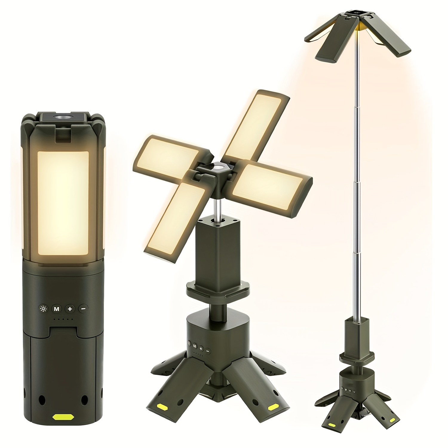 Outdoor Lighting Portable - Camping Lantern, 14000mAh Rechargeable Camping Lights