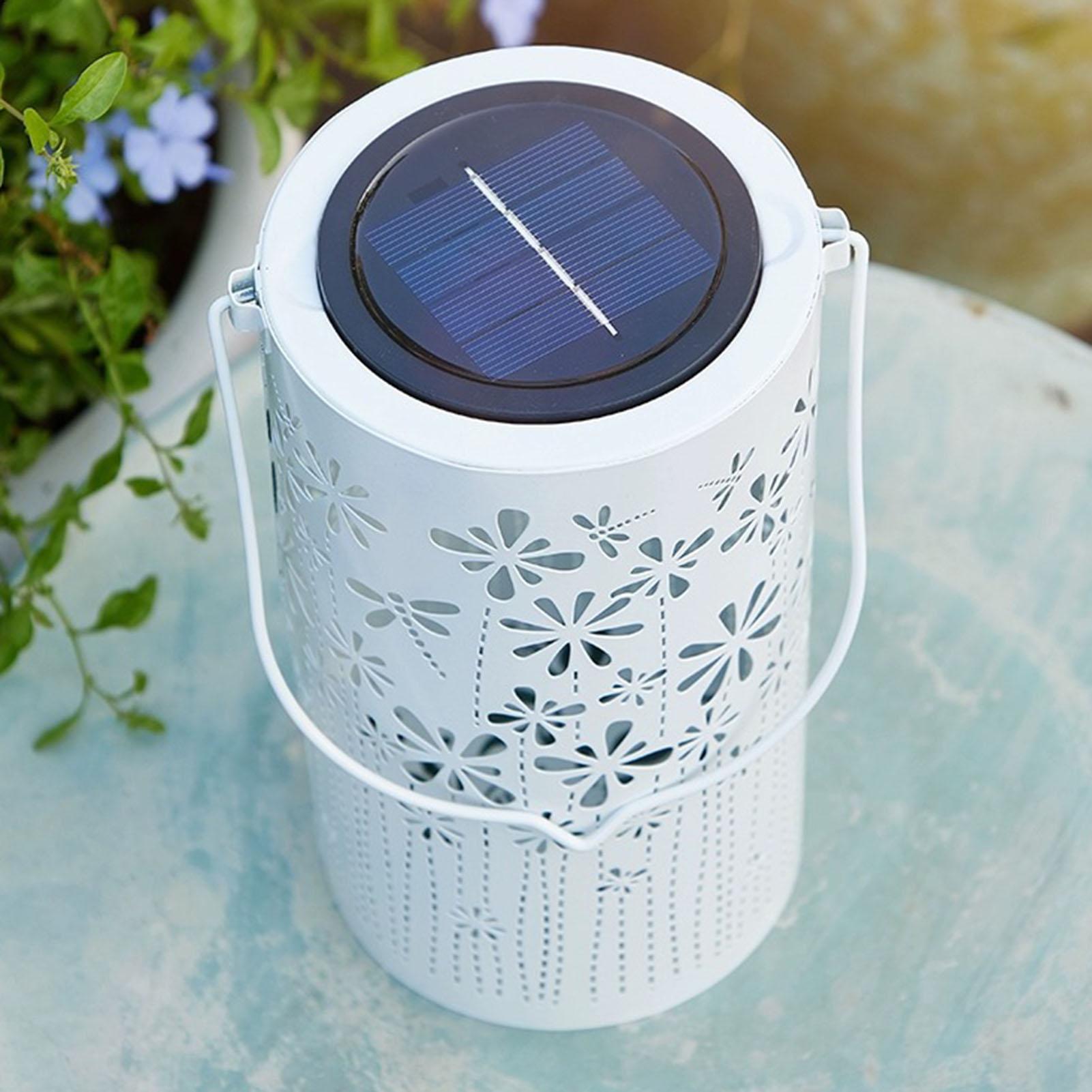 Outdoor Lighting Decoration - Solar Hangings Lantern Waterproof Flower Lamps