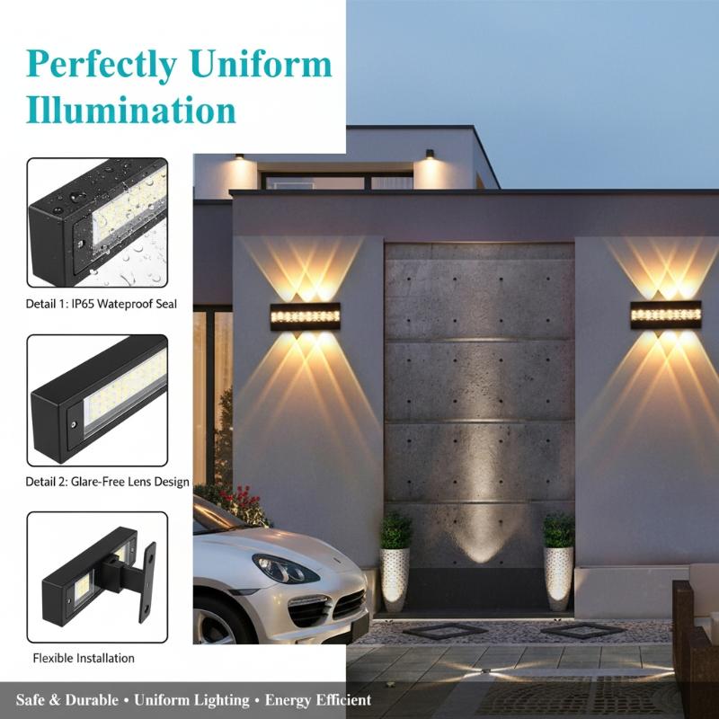 Outdoor Lighting Decoration - Outdoor Waterproof Wall Light 10W 8W