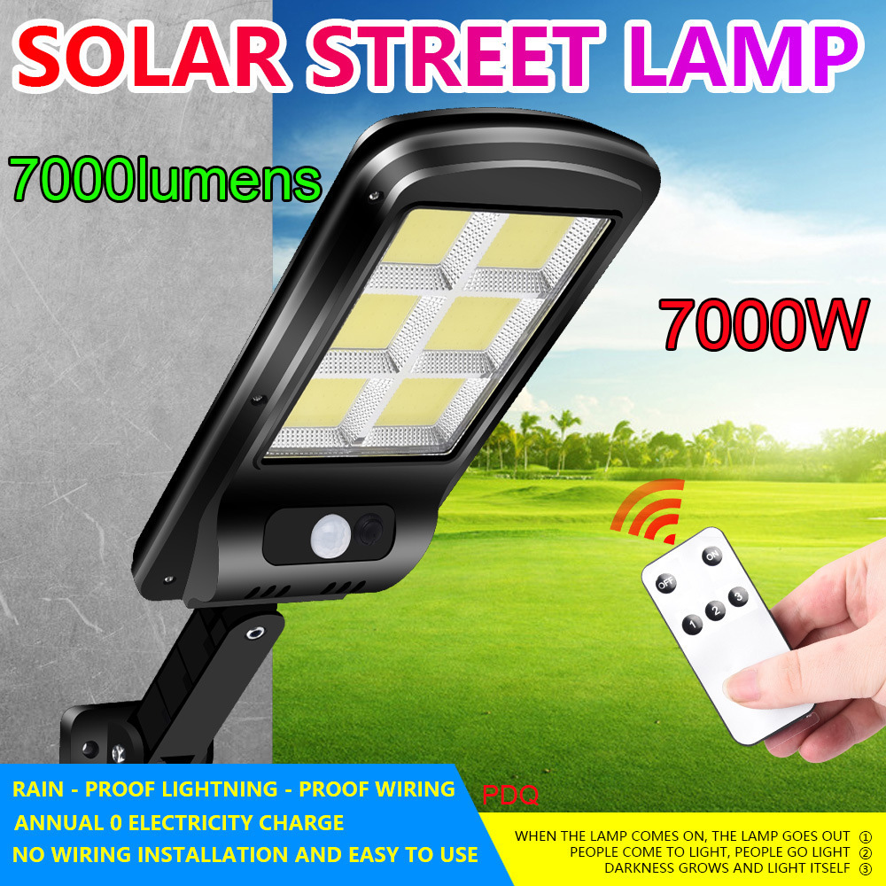 Outdoor Lighting Experts - 7000 Lumens Super Bright Solar Street