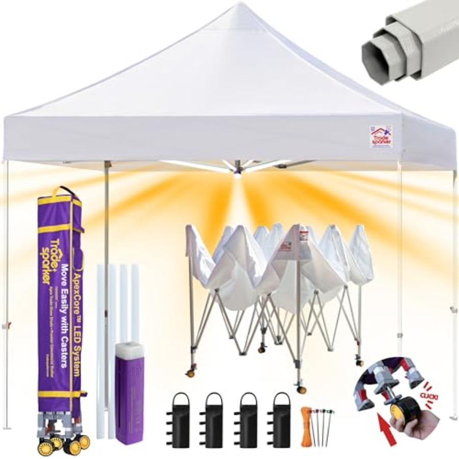 Outdoor Lighting Vendor - Outdoor events markets vendors canopy tent,