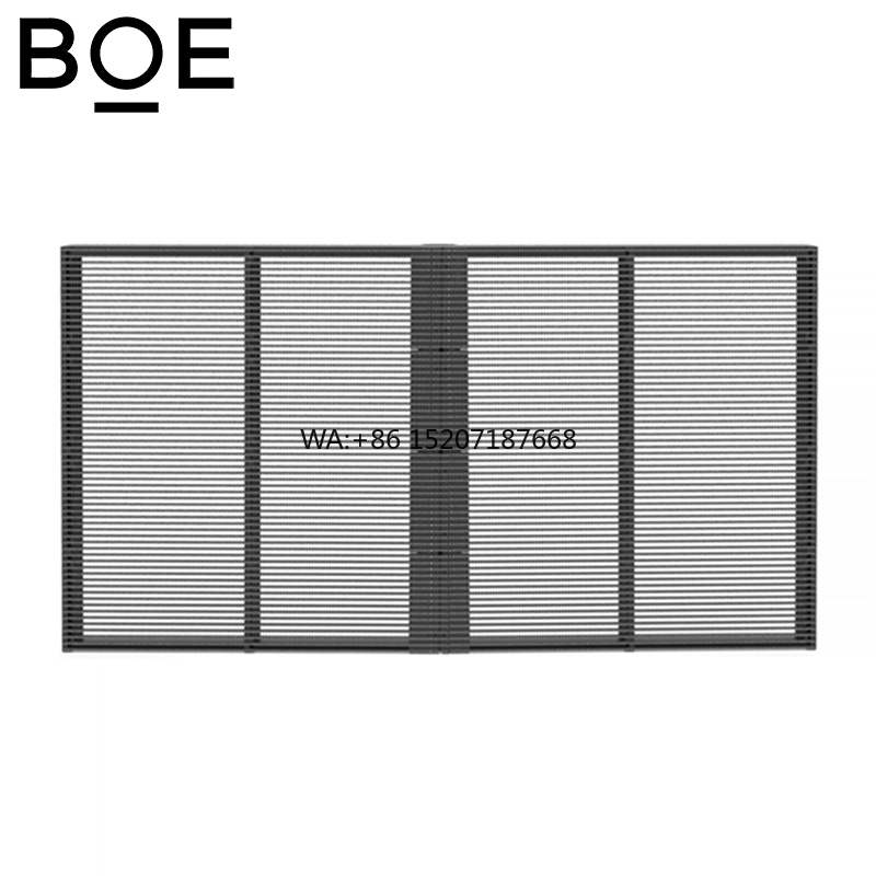 Outdoor Lighting Grid Screen - Transparent LED Grid Screen Panel for