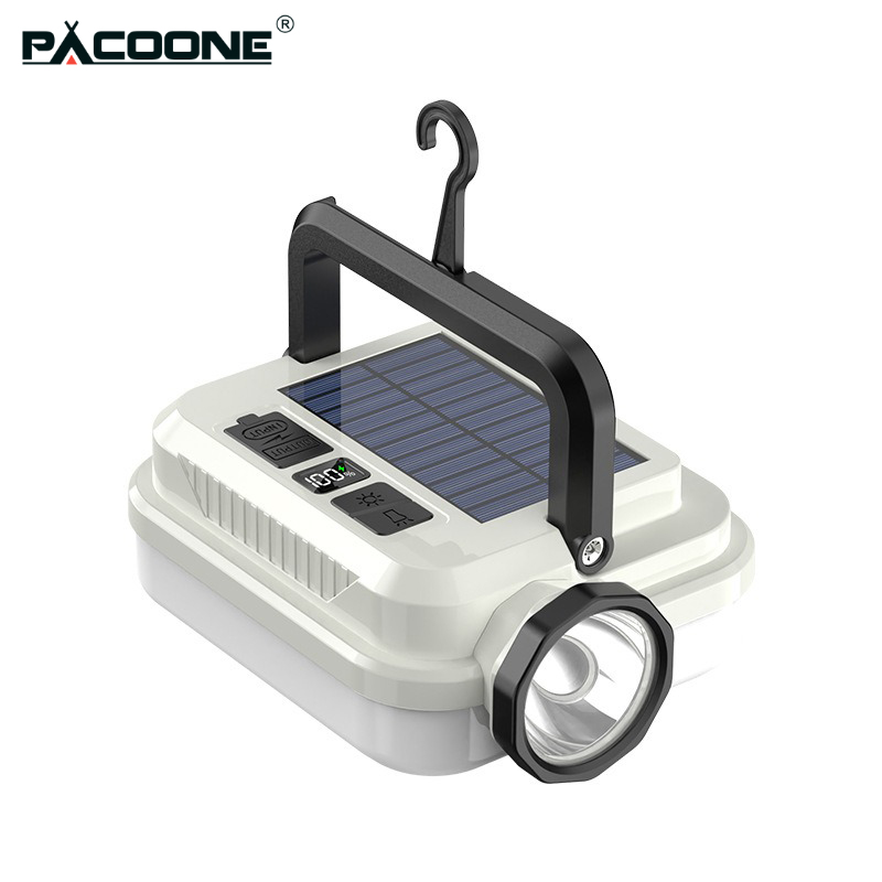 Outdoor Lighting Transformer - PACOONE Multifunctional Camping Lamp LED Work