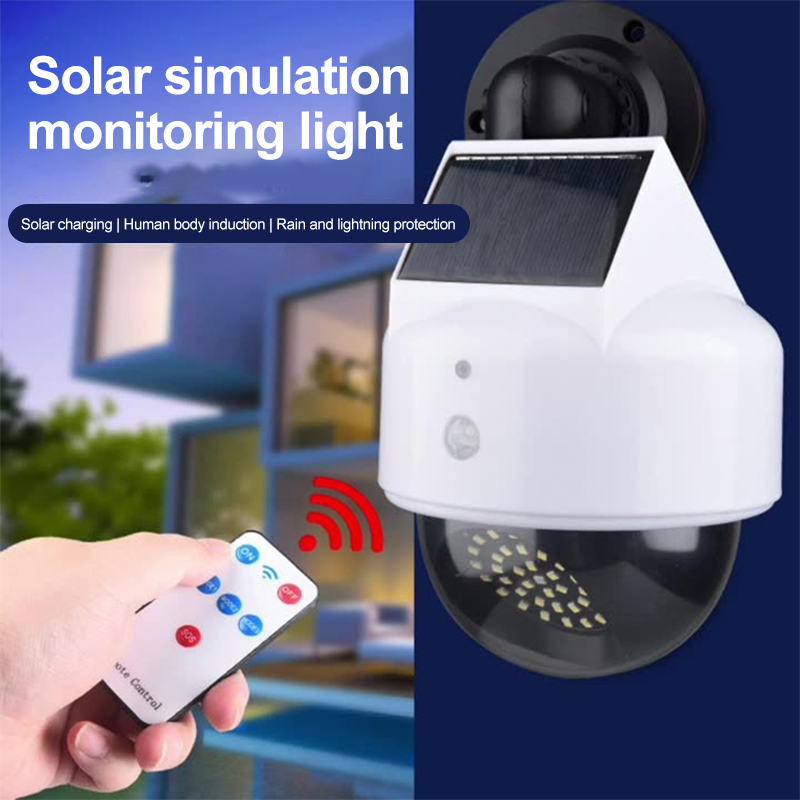 Outdoor Lighting Linear - Solar Simulation Camera Motion Sensor Virtual