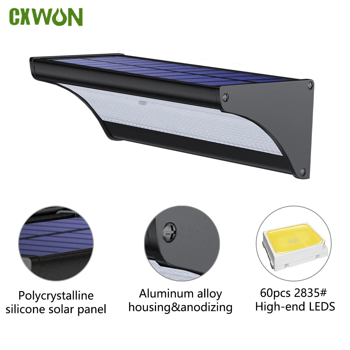 60/48Led Outdoor Solar Wall Li - Outdoor Lighting Experts avis et prix