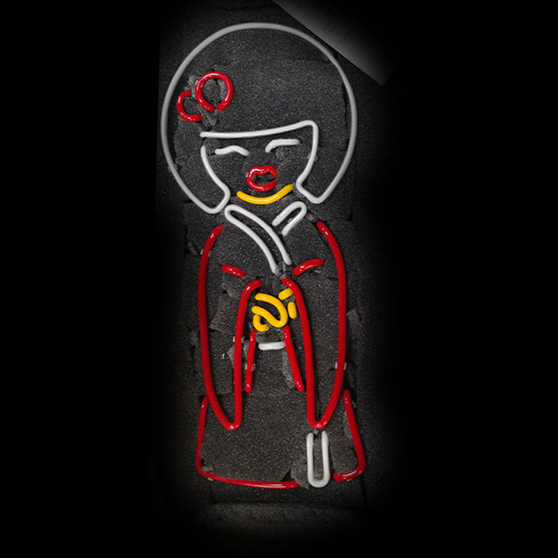 Neon Sign Japan Girl in kimono - Outdoor Lighting Japan avis et prix