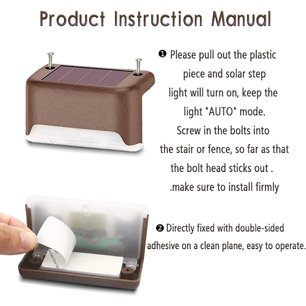 Outdoor Solar Step Lights Warm - Outdoor Lighting Permanent avis et prix