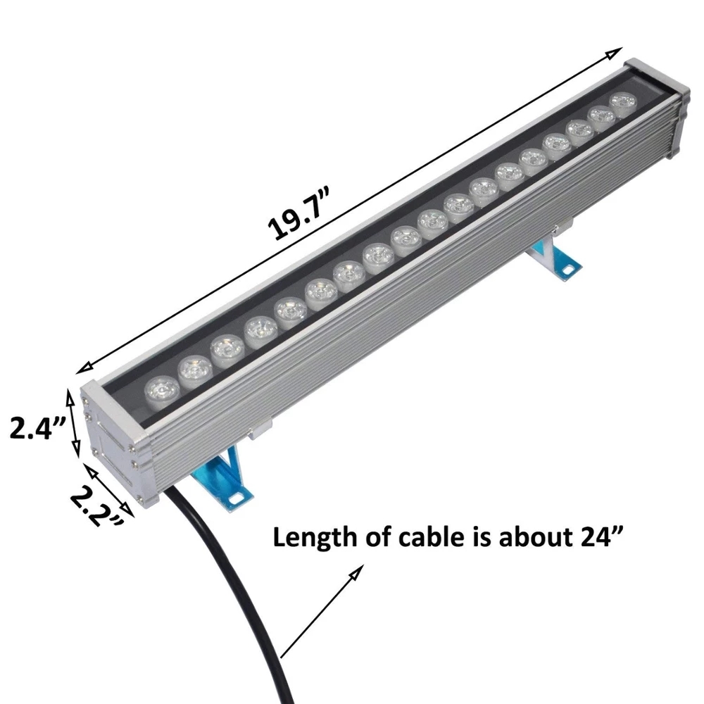 12w 50cm LED Wall Washer Light - Outdoor Lighting Linear avis et prix