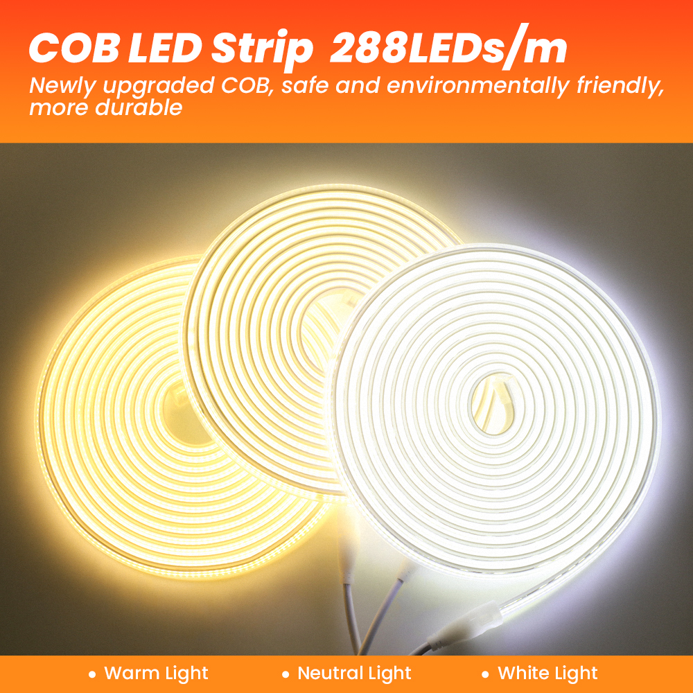 COB LED Strip 110V 220V Flexib - Outdoor Lighting Linear avis et prix