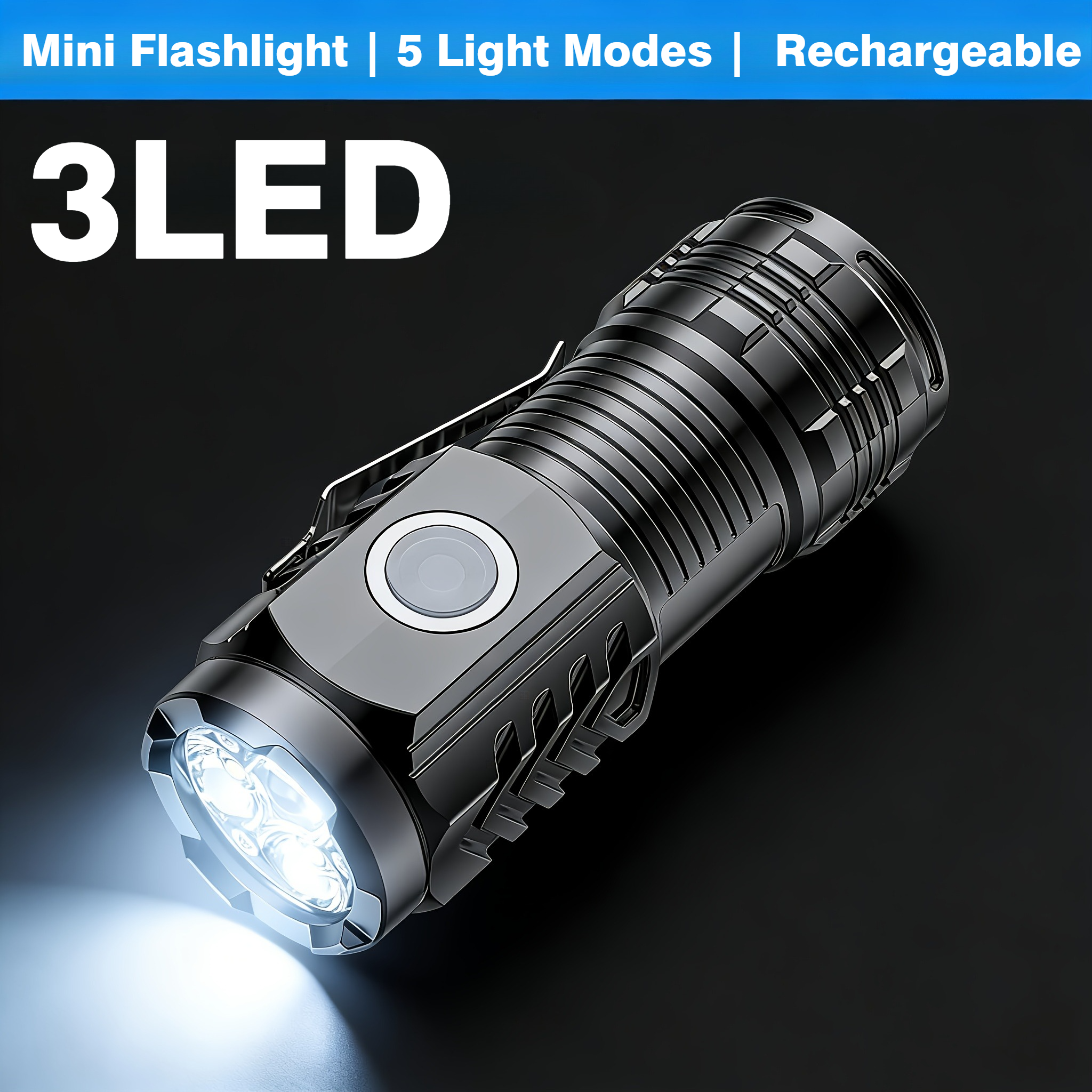 Portable Mini 3 LED Handheld F - Outdoor Lighting Permanent avis et prix
