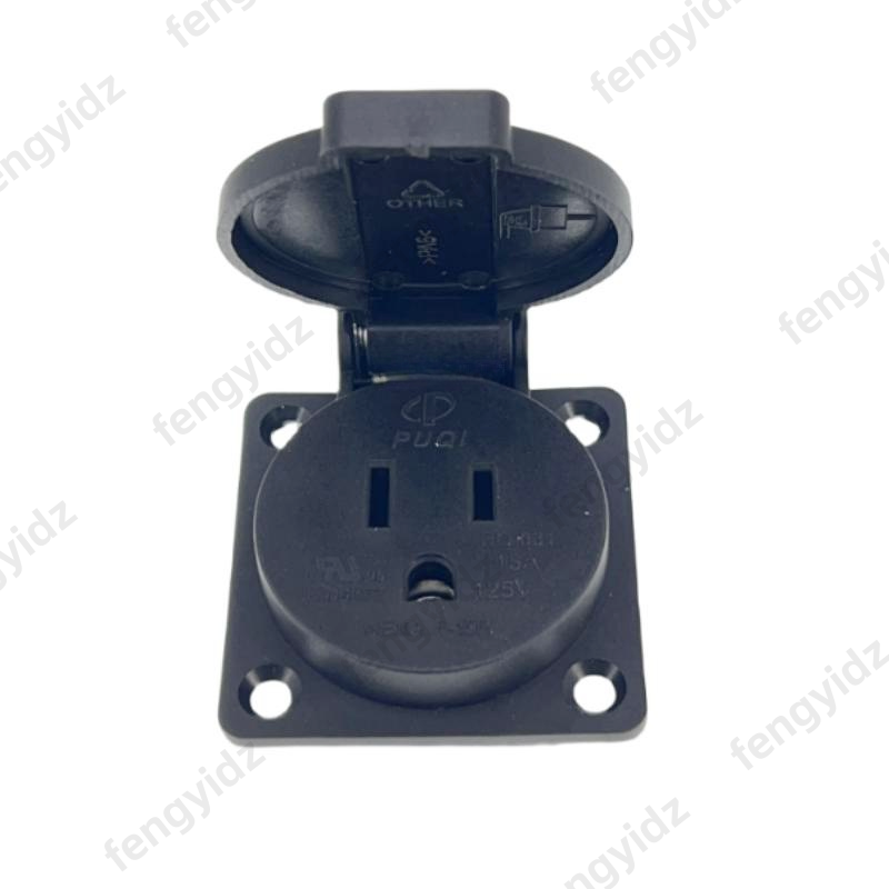 Black 125V 15A 20A IP44 CE Ame - Outdoor Lighting Japan avis et prix