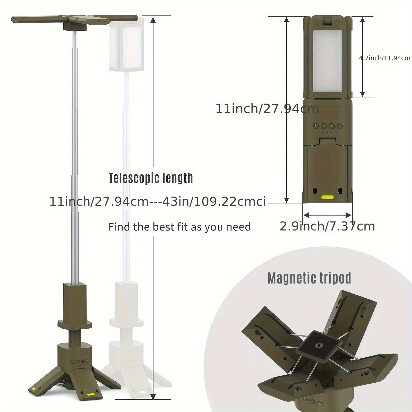 Camping Lantern, 14000mAh Rech - Outdoor Lighting Portable avis et prix