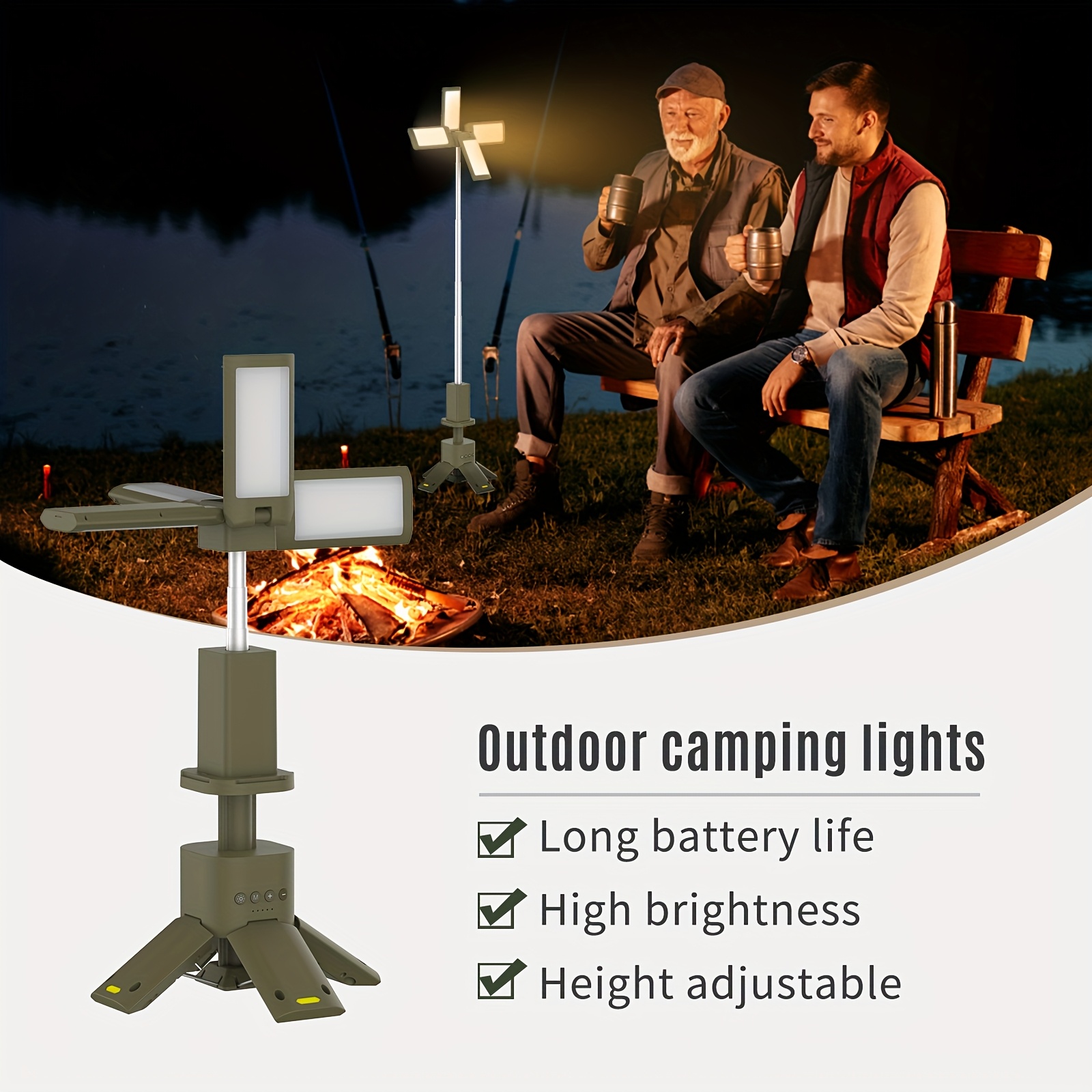 Camping Lantern, 14000mAh Rech - Outdoor Lighting Portable avis et prix