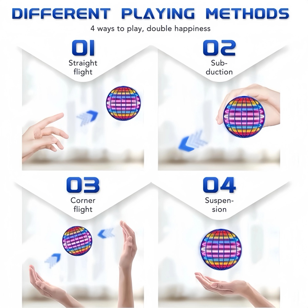 Flying Orb Boomerang Ball LED  - Outdoor Lighting Experts avis et prix