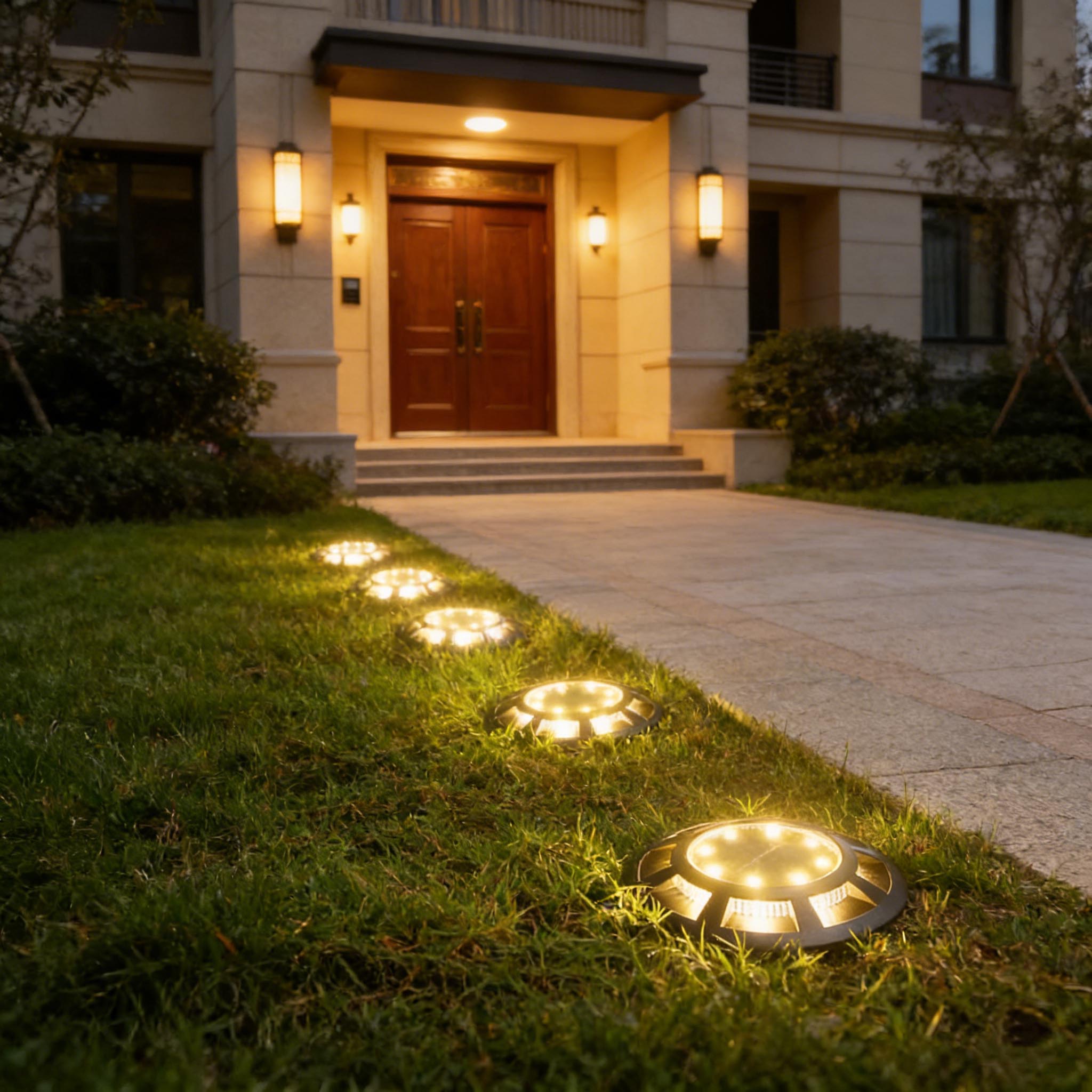 Solar Ground Lights LED Waterp - Landscape Spike Light avis et prix