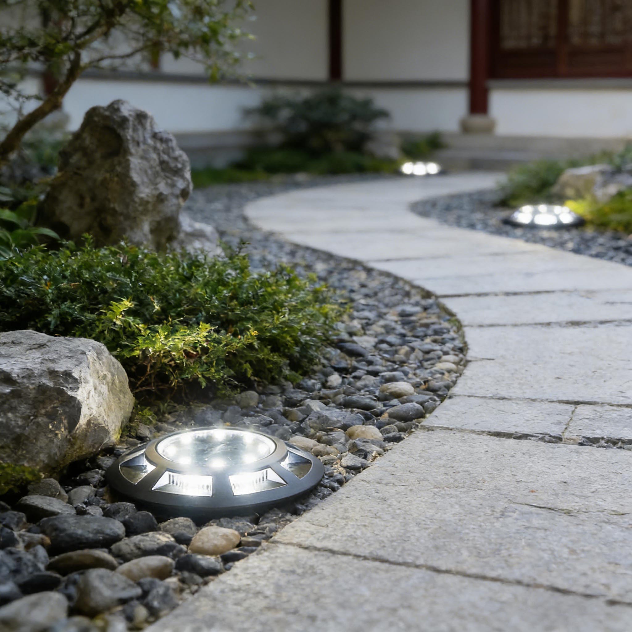 Solar Ground Lights LED Waterp - Landscape Spike Light avis et prix