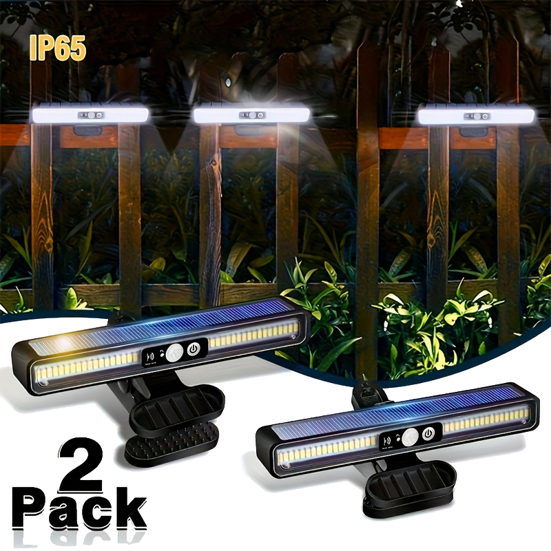 Clip On Solar Motion Lights Ou - Outdoor Lighting Portable avis et prix