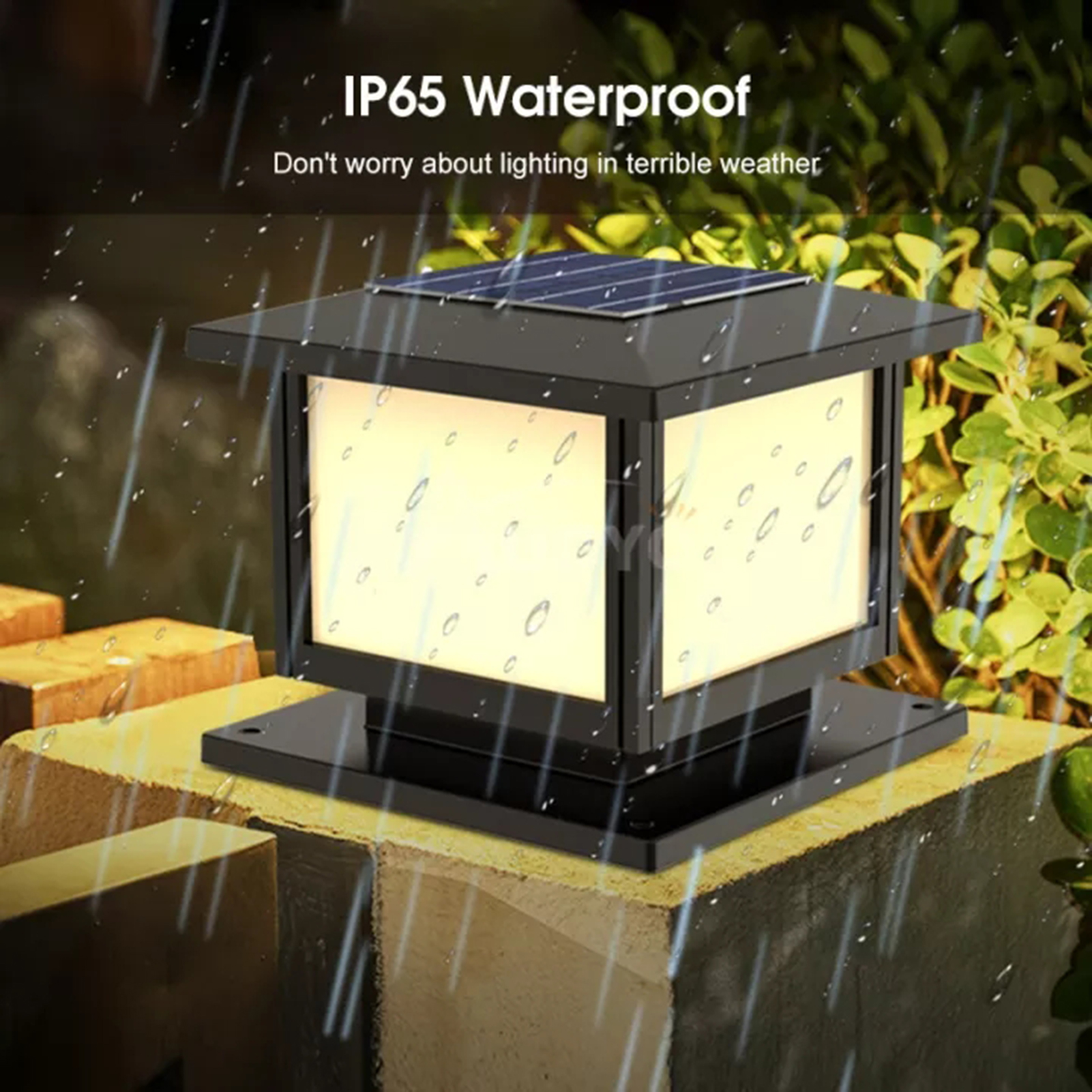15/20cm LED Solar Outdoor Post - Outdoor Lighting Experts avis et prix