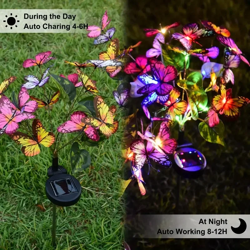 Solar LED Butterfly Garden Lig - Outdoor Lighting Permanent avis et prix