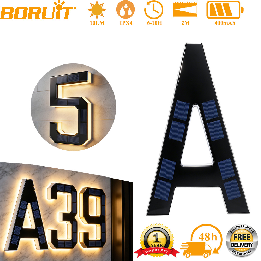 12CM Solar House Number Lights - Outdoor Lighting Experts avis et prix