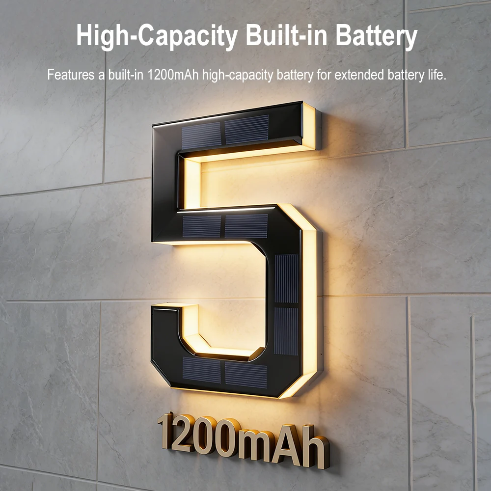 12CM Solar House Number Lights - Outdoor Lighting Experts avis et prix