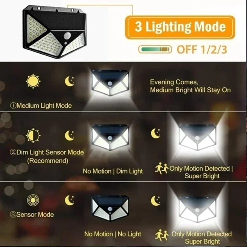 1/2/4PCS Motion Sensor Solar L - Outdoor Lighting Experts avis et prix