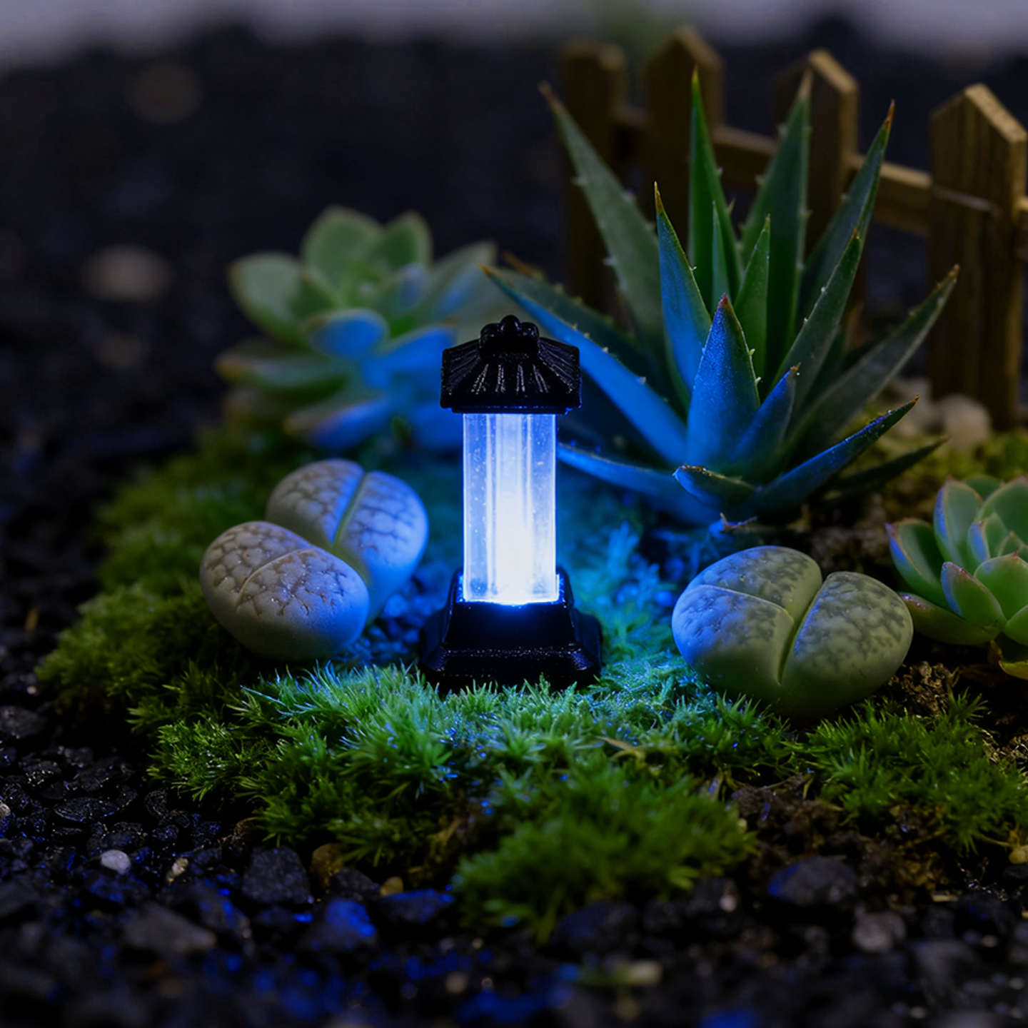 6PCS Miniature Grass Lawn Lamp - Landscape Spike Light avis et prix