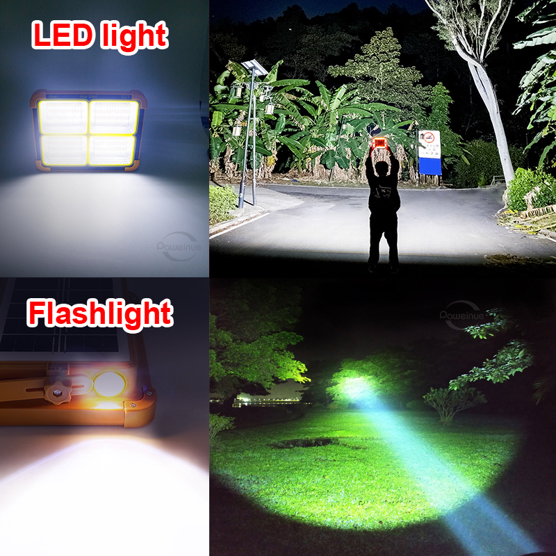 528LED Solar Charging Flood Li - Outdoor Lighting Transformer avis et prix