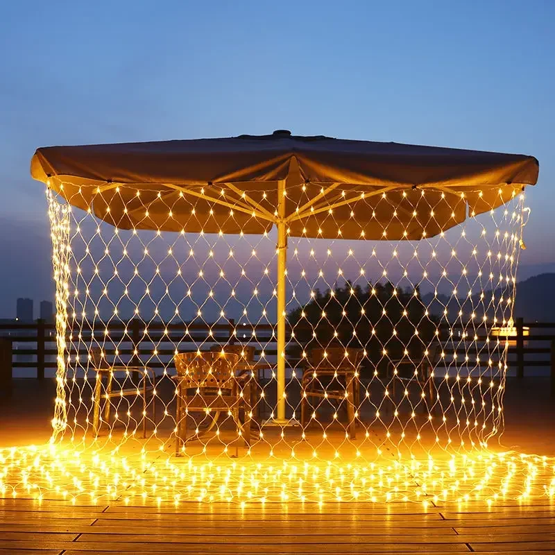 2026 New Year Decoration Outdo - Outdoor Lighting Grid Screen avis et prix