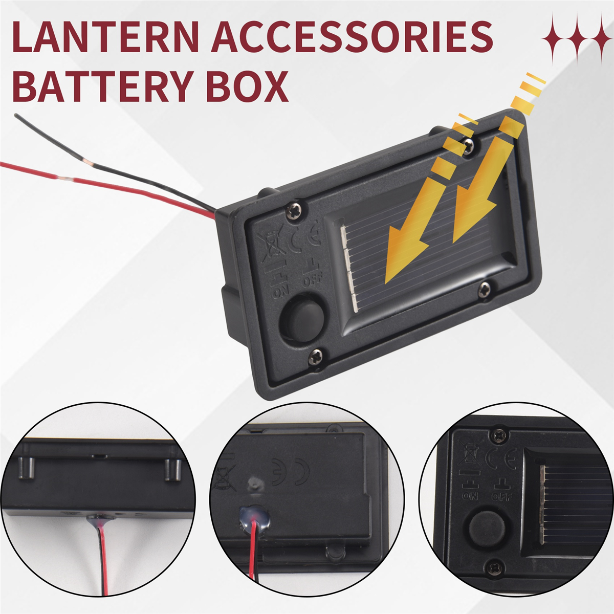 UNCL 2Pcs Battery Box, Solar L - Outdoor Lighting Transformer avis et prix