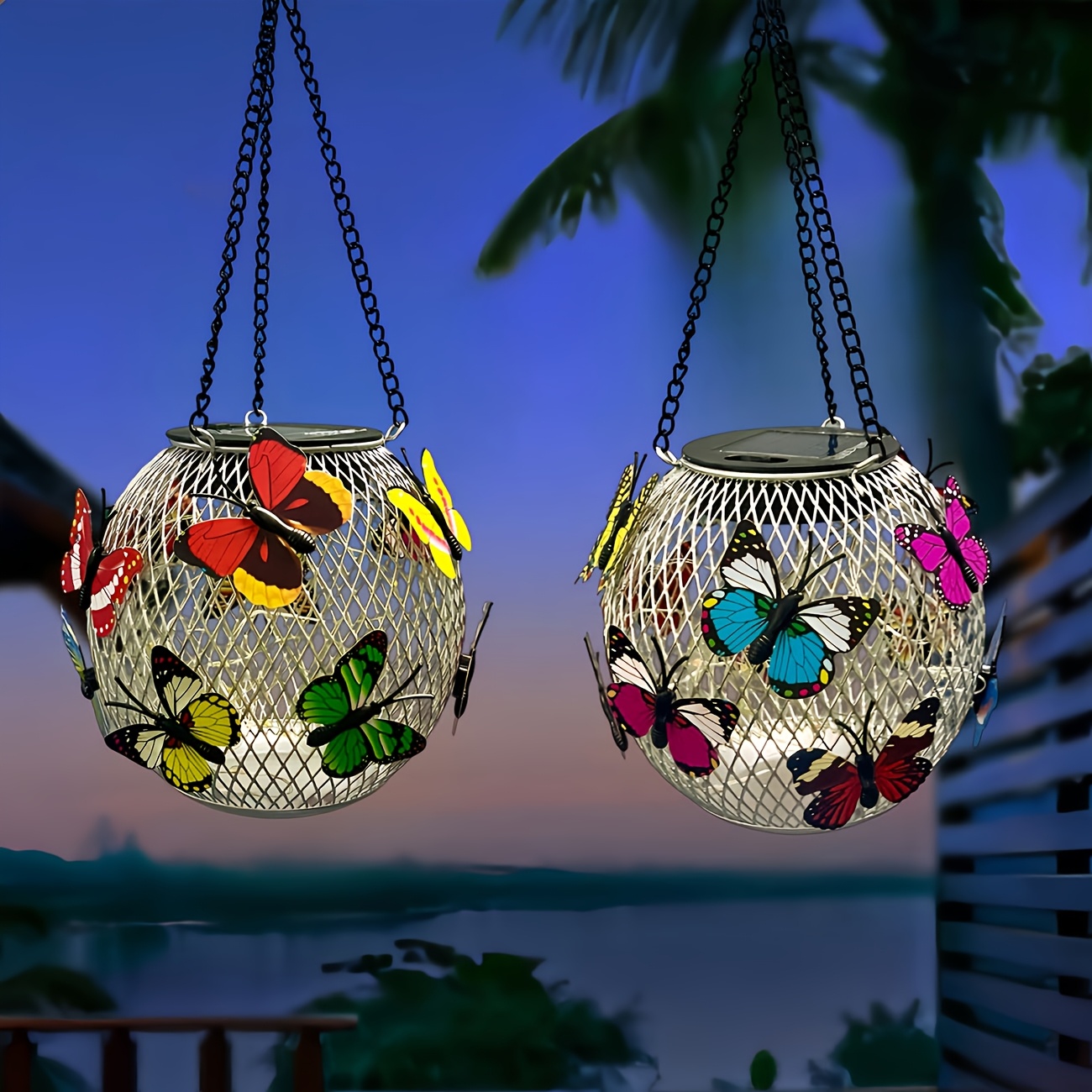 1pc Solar-Powered Butterfly La - Outdoor Lighting Transformer avis et prix