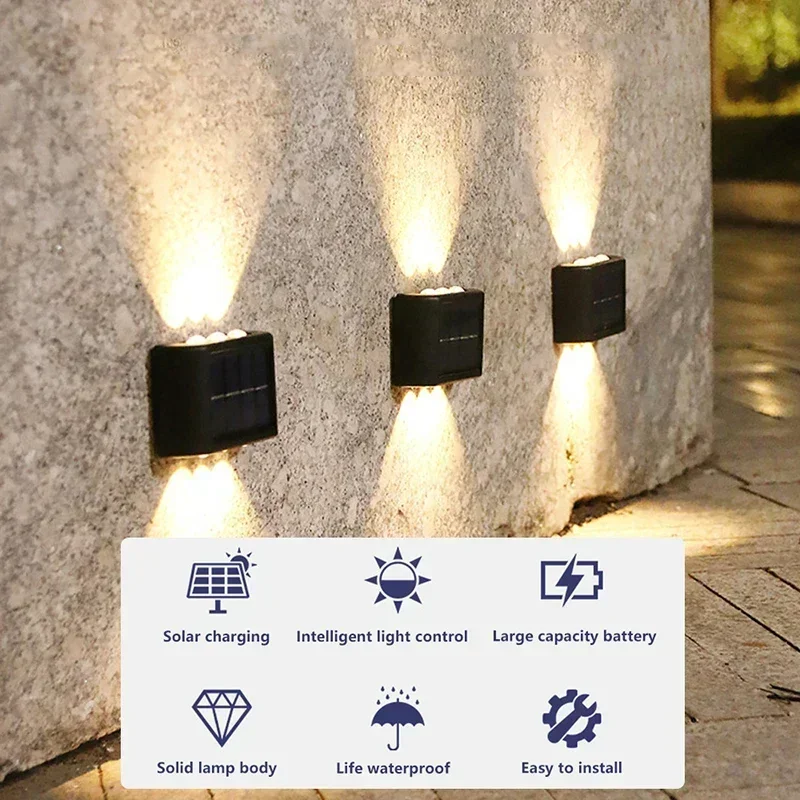 COB Solar Wall Lamp Outdoor Wa - Outdoor Lighting Linear avis et prix