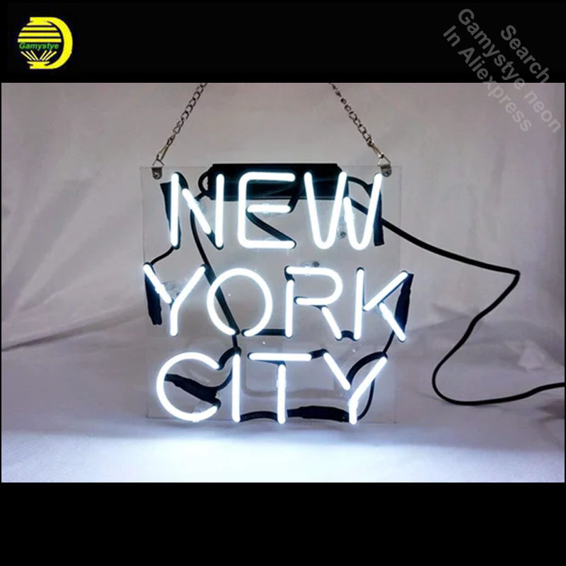 New York  City Neon Sign Decor - Outdoor Lighting York avis et prix