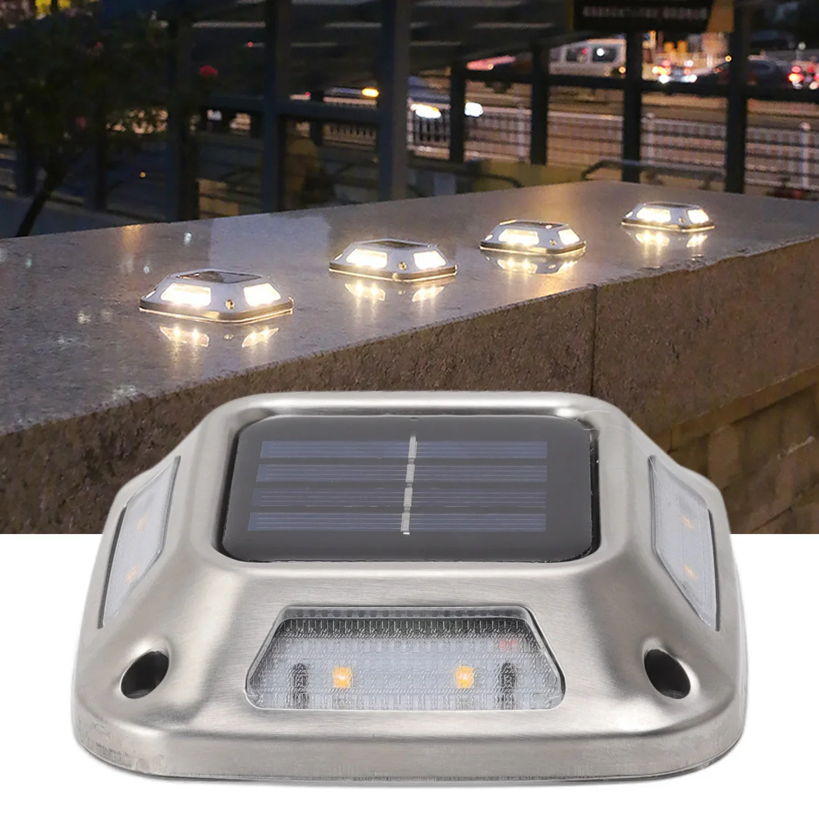 8LED Solar Driveway Light Outd - Outdoor Lighting Linear avis et prix