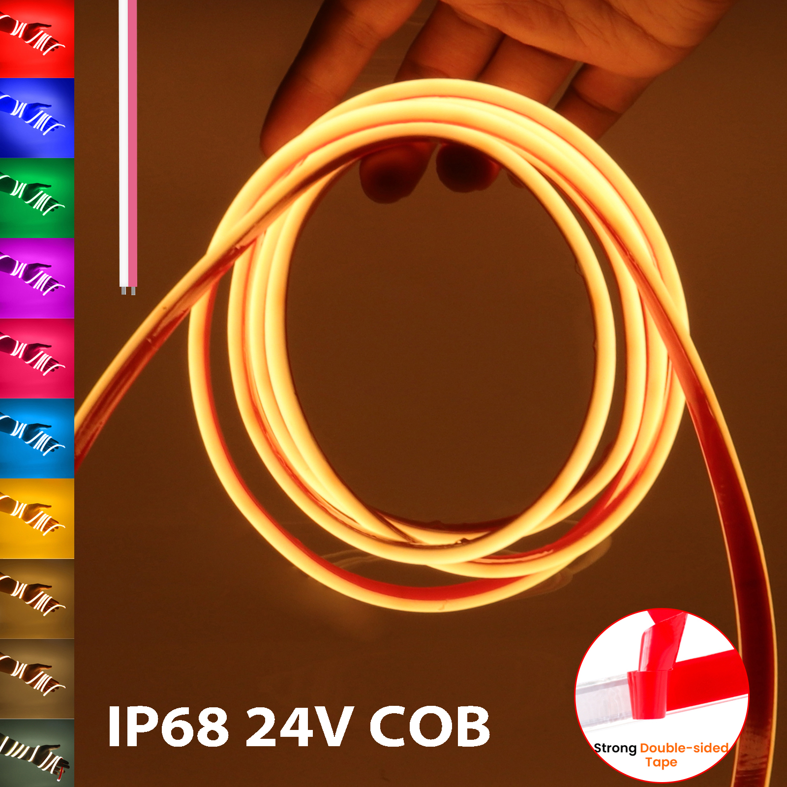 DC 24V IP68 COB LED Neon Strip - Outdoor Lighting Linear avis et prix