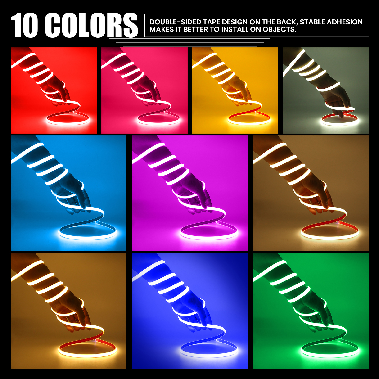 DC 24V IP68 COB LED Neon Strip - Outdoor Lighting Linear avis et prix