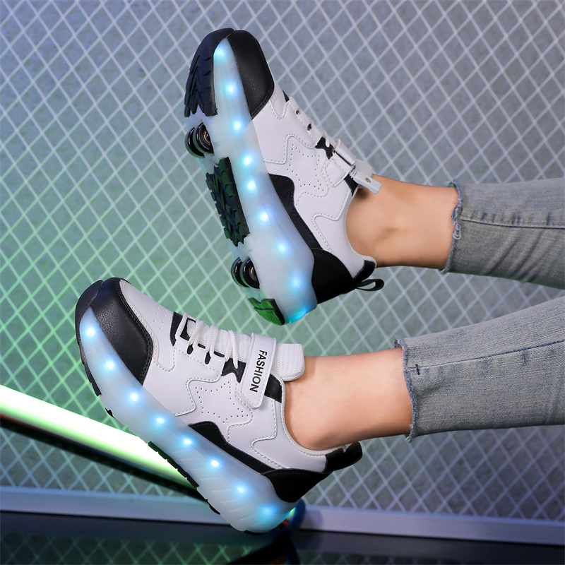 Kid Led Sneakers USB Charging  - Outdoor Lighting Grid Screen avis et prix