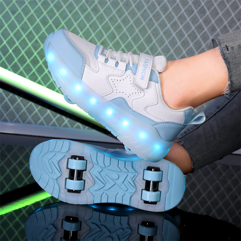 Kid Led Sneakers USB Charging  - Outdoor Lighting Grid Screen avis et prix