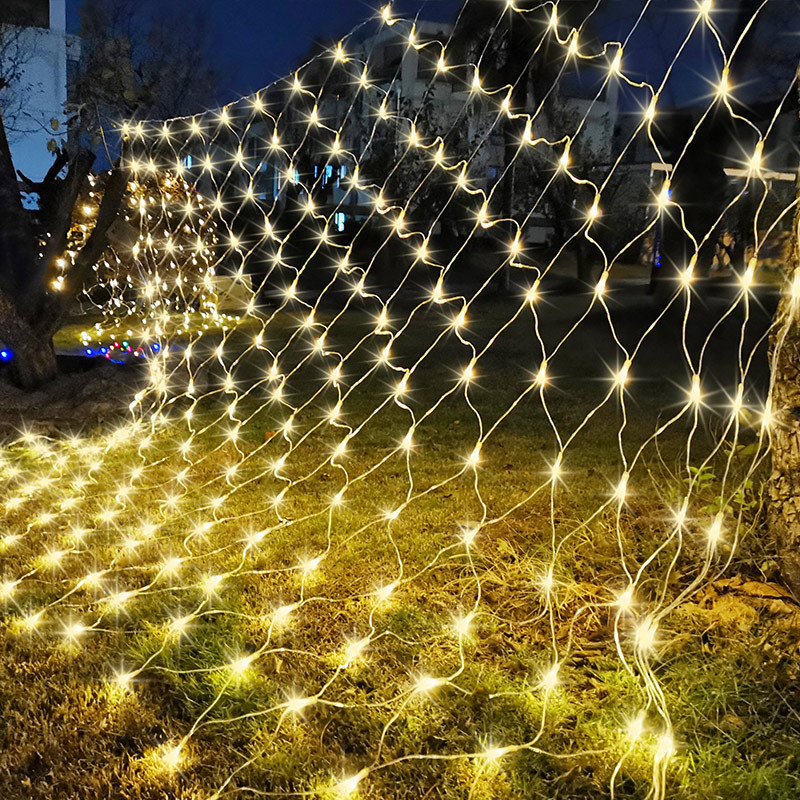 Room Decor Curtain LED Net Mes - Outdoor Lighting Grid Screen avis et prix