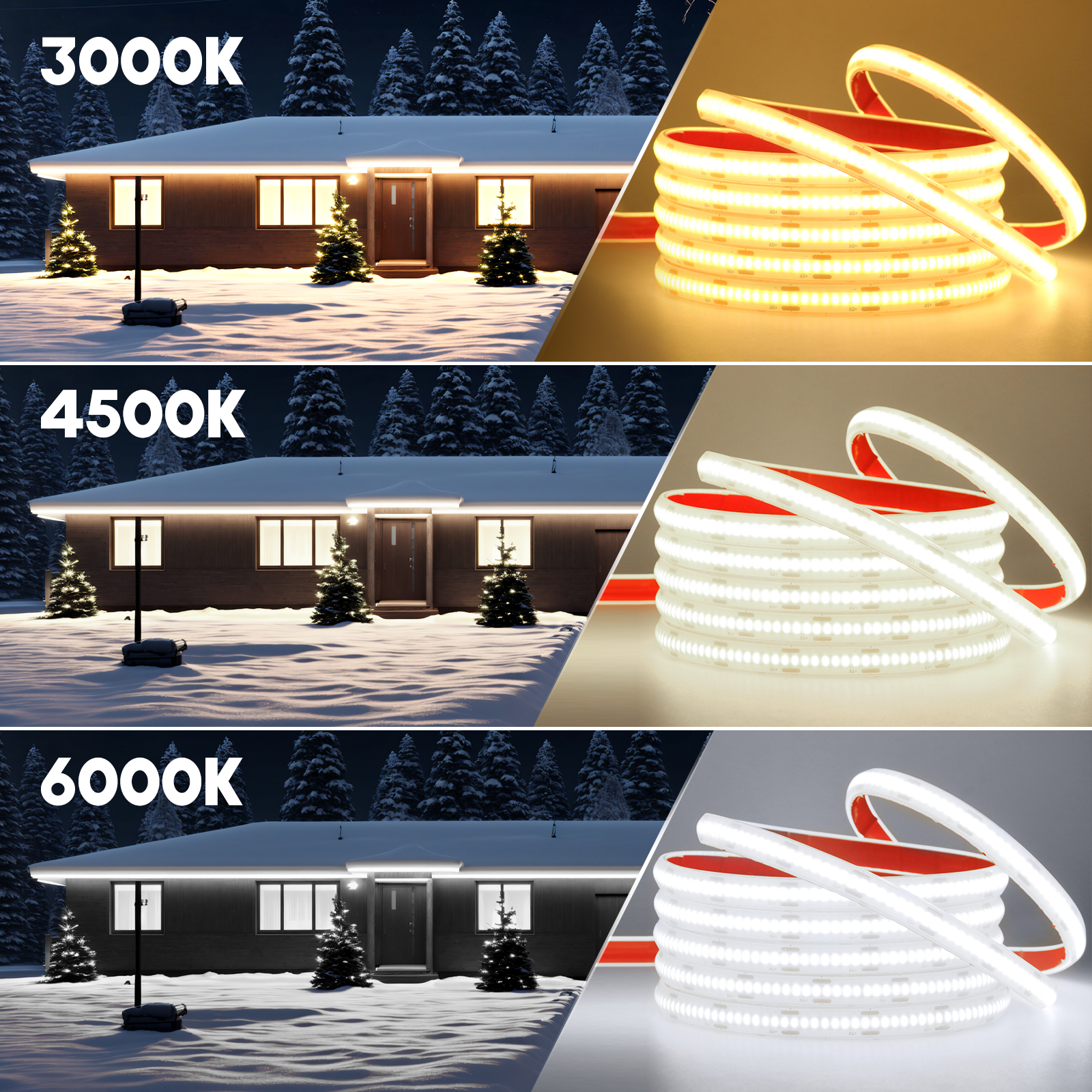 IP68 Waterproof COB LED Strip  - Outdoor Lighting Linear avis et prix