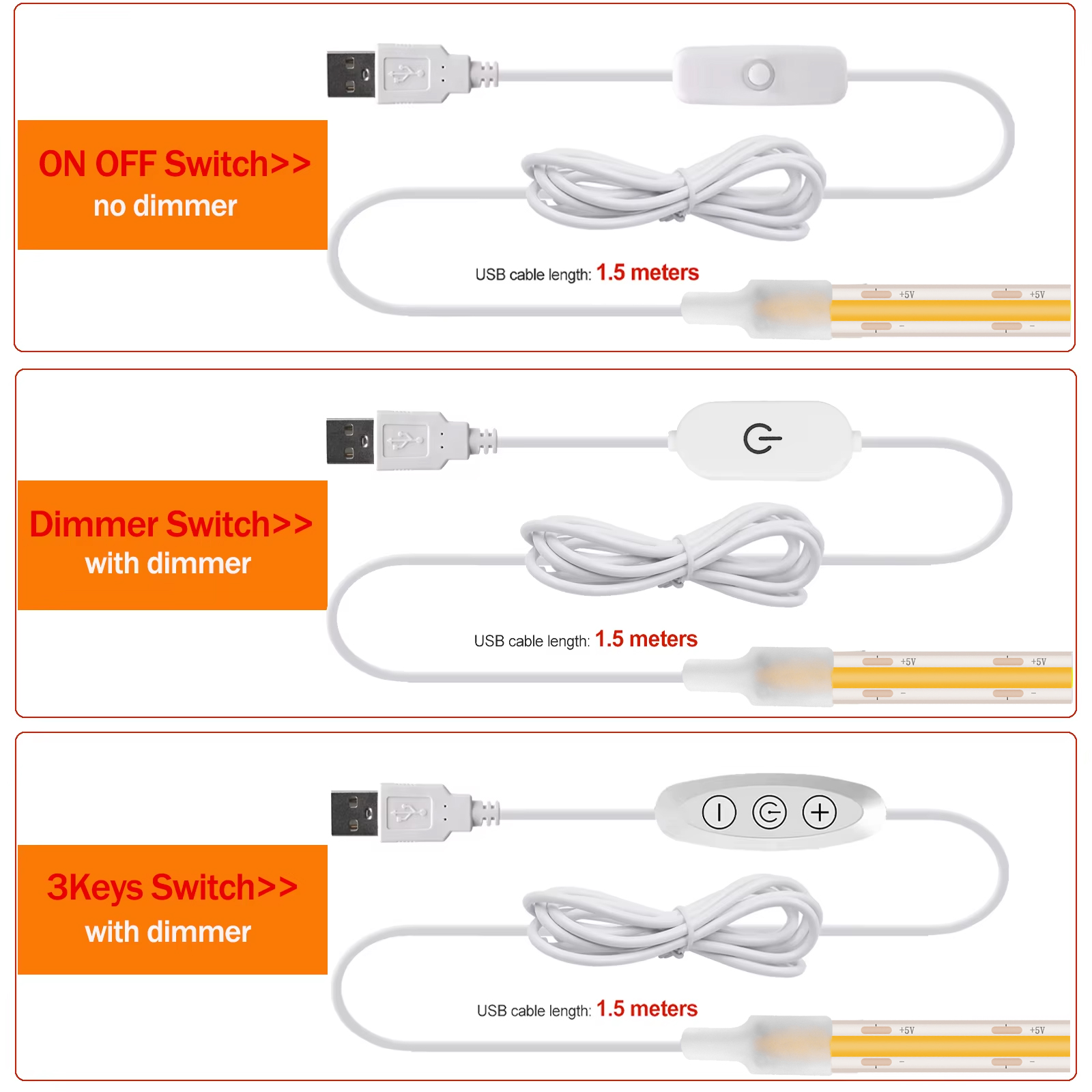 IP68 Waterproof COB LED Strip  - Outdoor Lighting Linear avis et prix