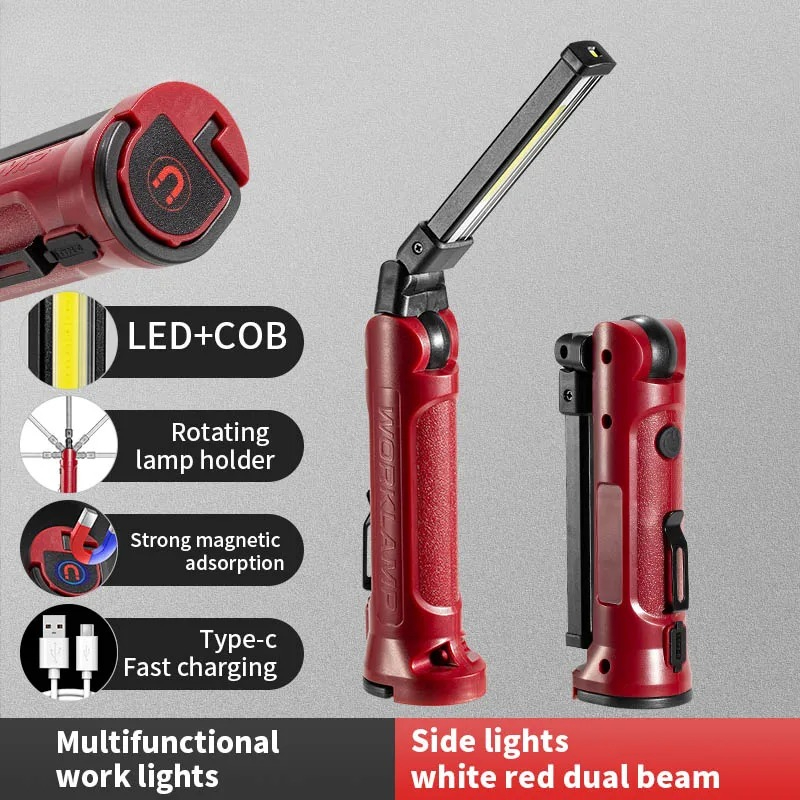 COB LED Work Light Rechargeabl - Outdoor Lighting Repair avis et prix