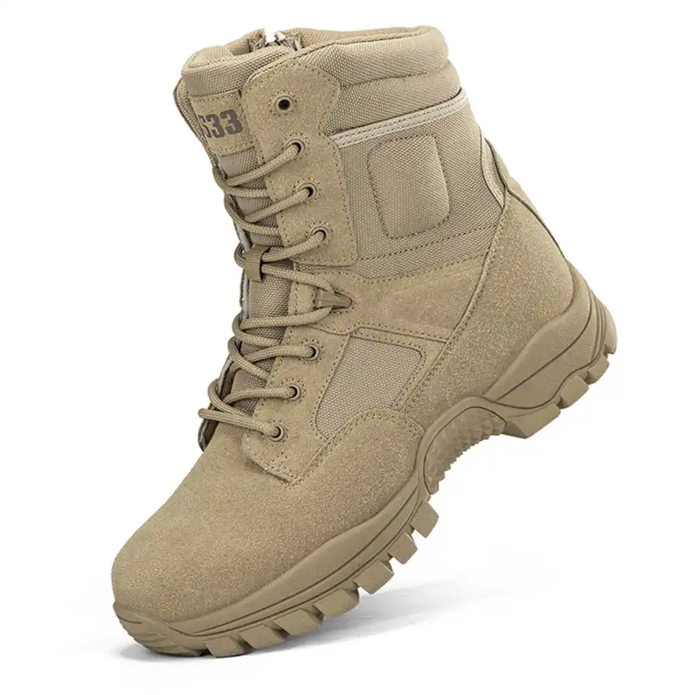 Nonslip Genuine Leather Hiking - Rock Light Camouflage avis et prix