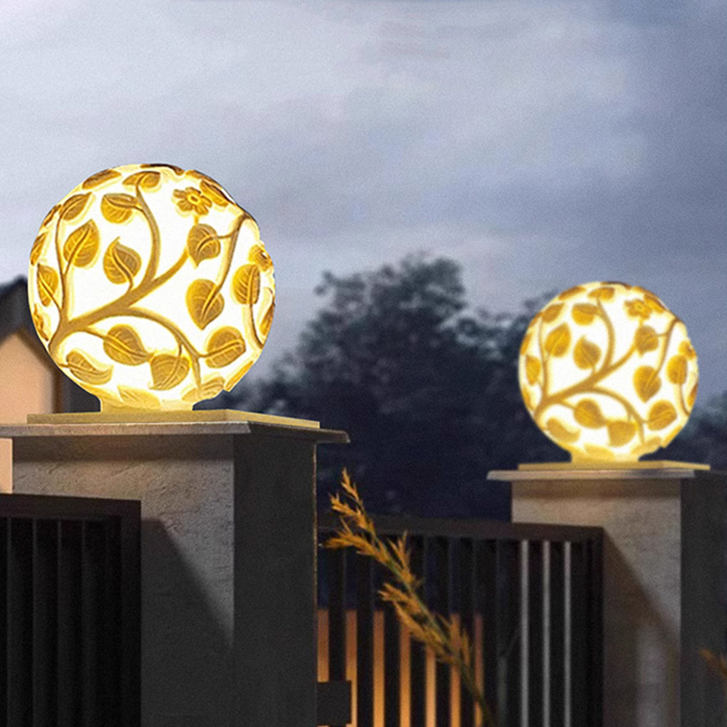 Outdoor column lights solar LE - Outdoor Lighting Decoration avis et prix