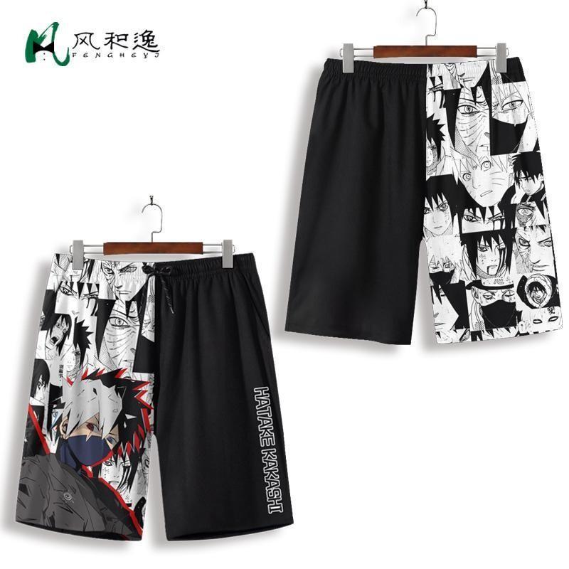 Naruto Anime Shorts Men's Casu - Outdoor Lighting Japan avis et prix