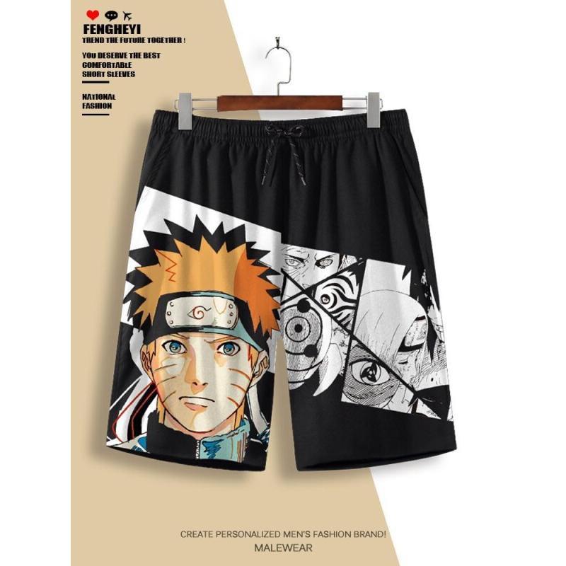 Naruto Anime Shorts Men's Casu - Outdoor Lighting Japan avis et prix