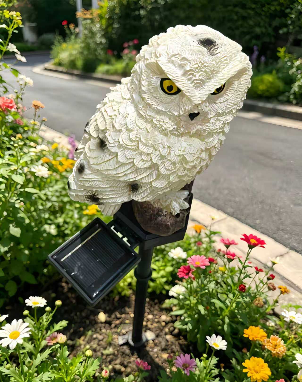 Solar Owl Garden Stake Light O - Outdoor Lighting Permanent avis et prix
