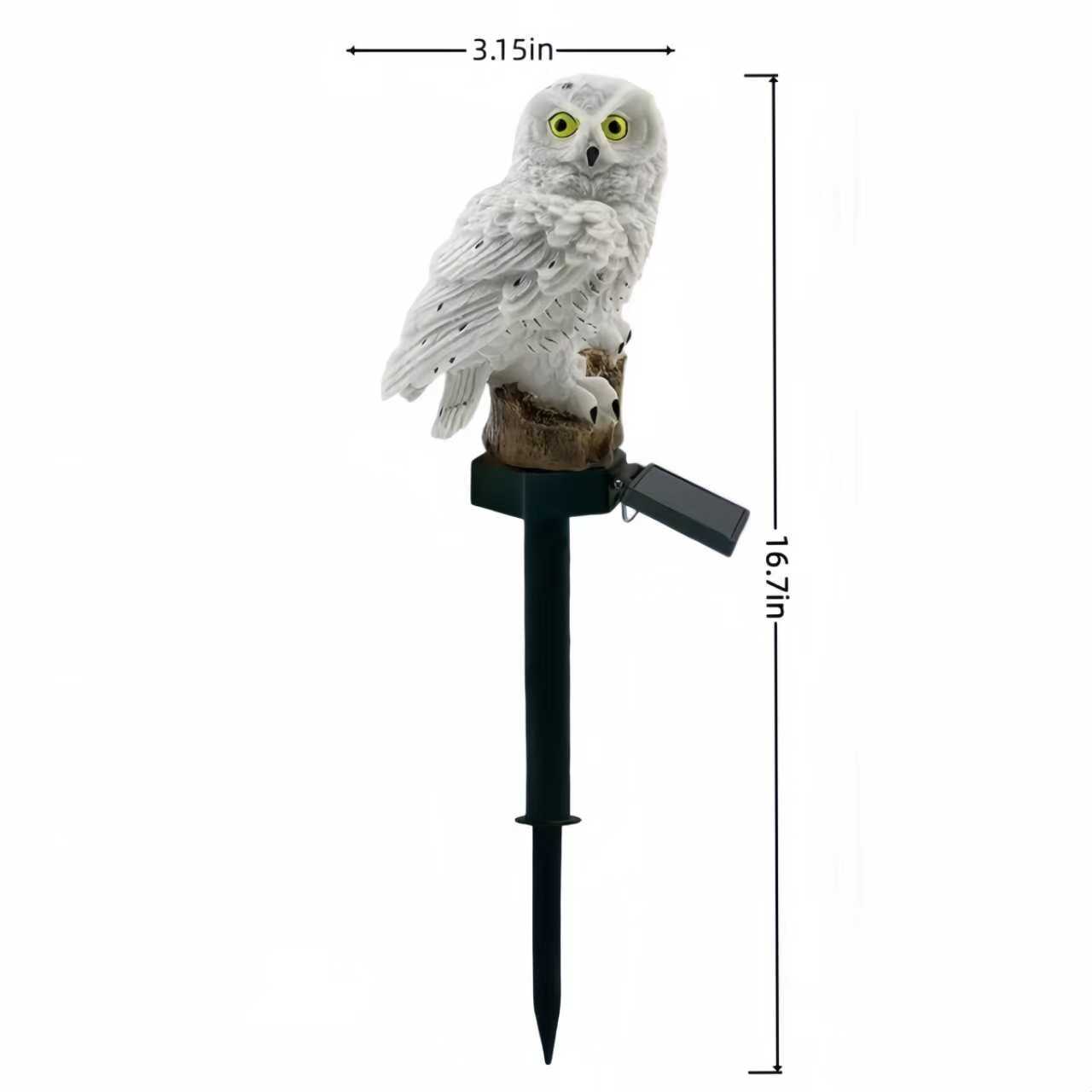 Solar Owl Garden Stake Light O - Outdoor Lighting Permanent avis et prix