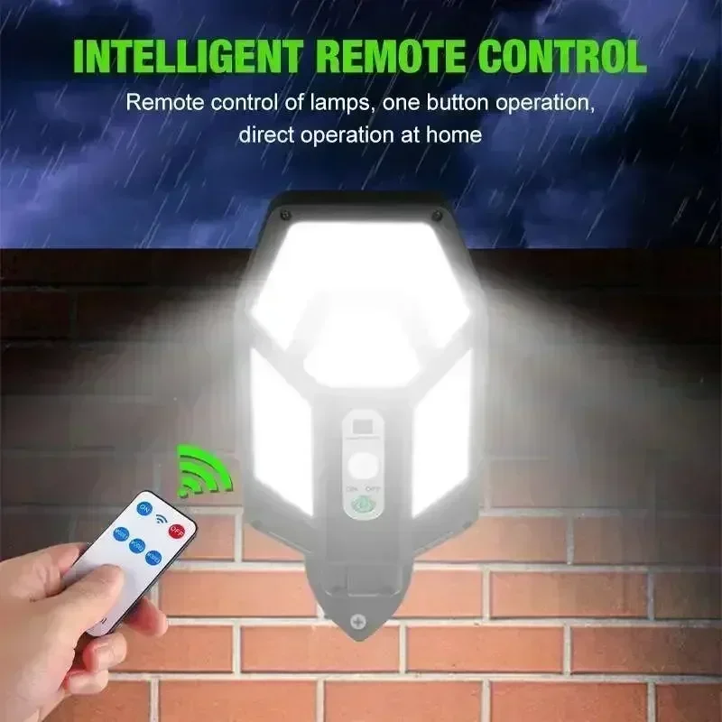 12000LM Powerful Solar Wall La - Outdoor Lighting Linear avis et prix