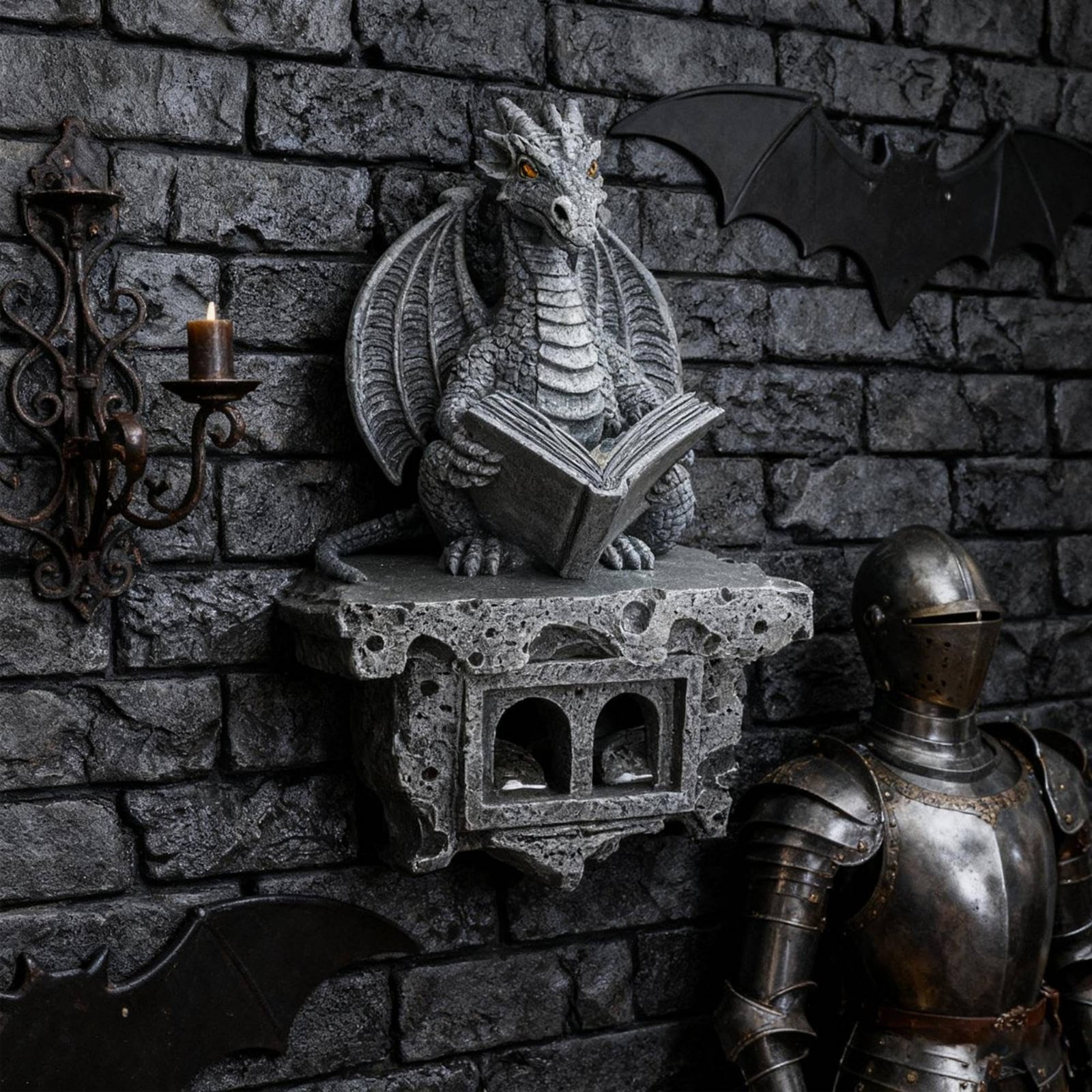 Solar Wyvern Wall Shine Auto O - Outdoor Lighting Decoration avis et prix